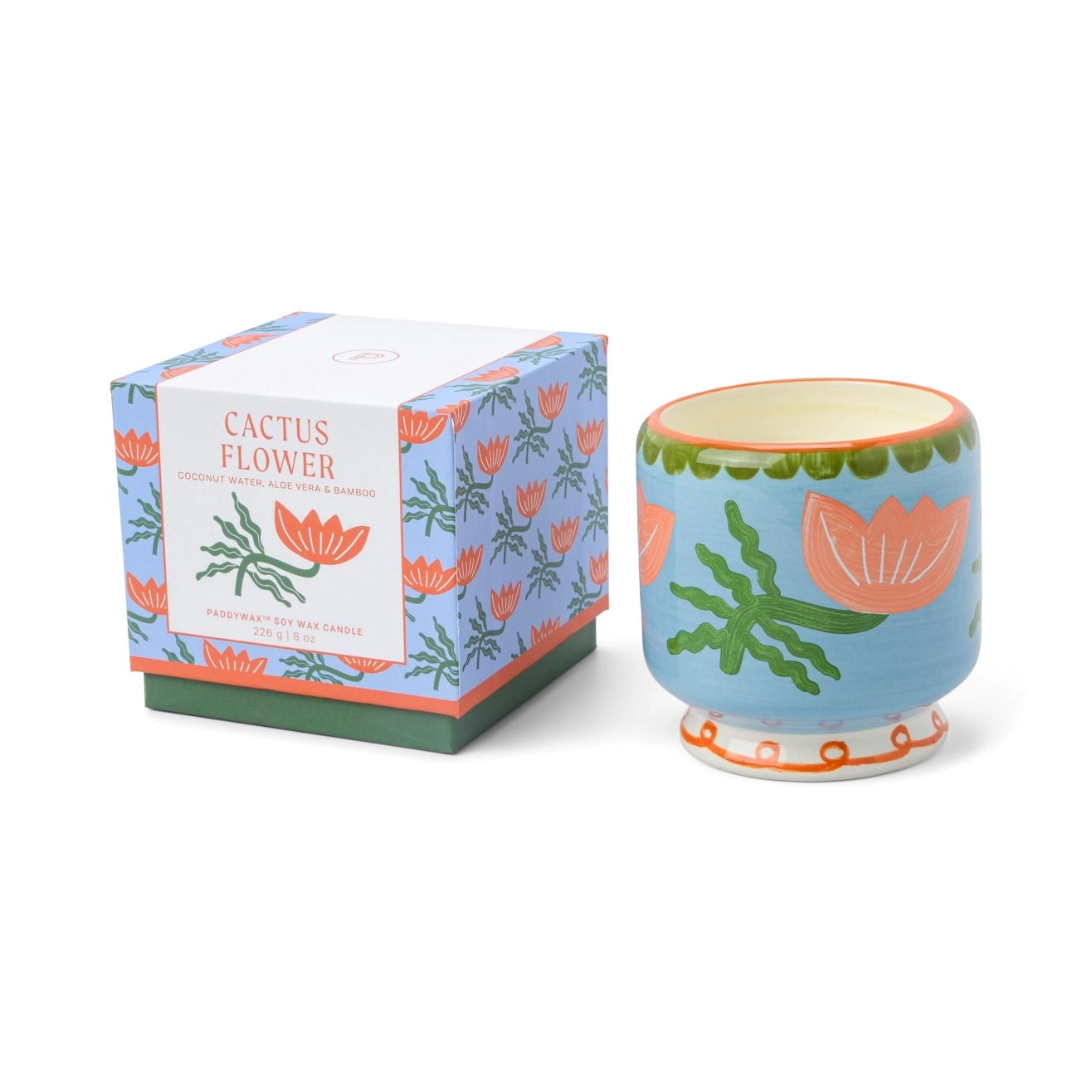 Heliotique A Dopo Flower Candle - Cactus Flower