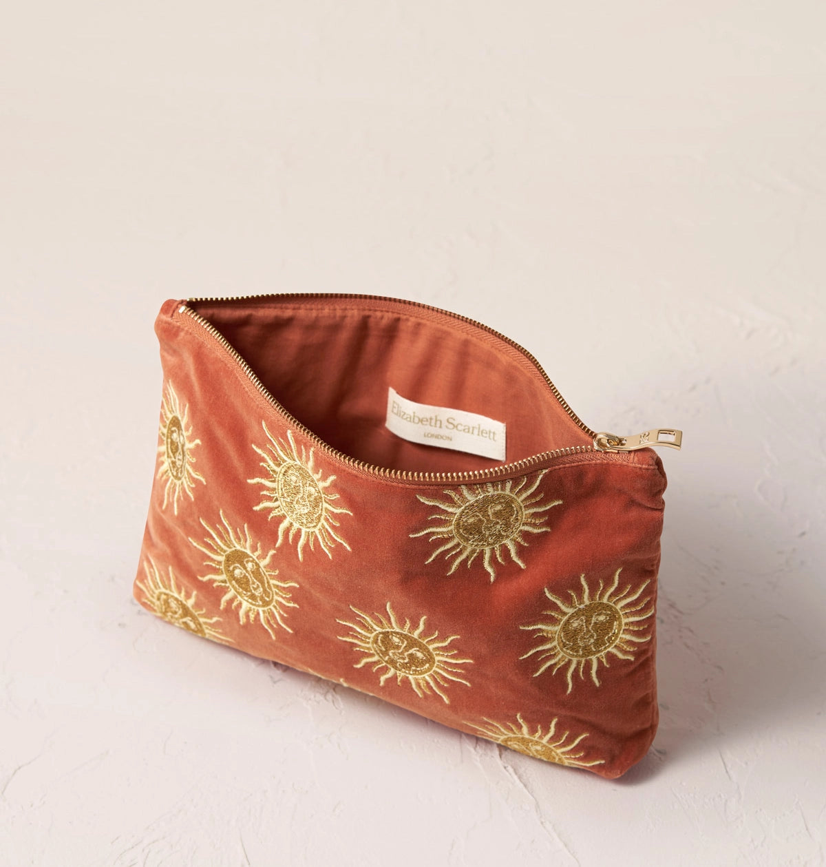 Heliotique | Elizabeth Scarlett Sun Goddess Everyday Pouch - Rust
