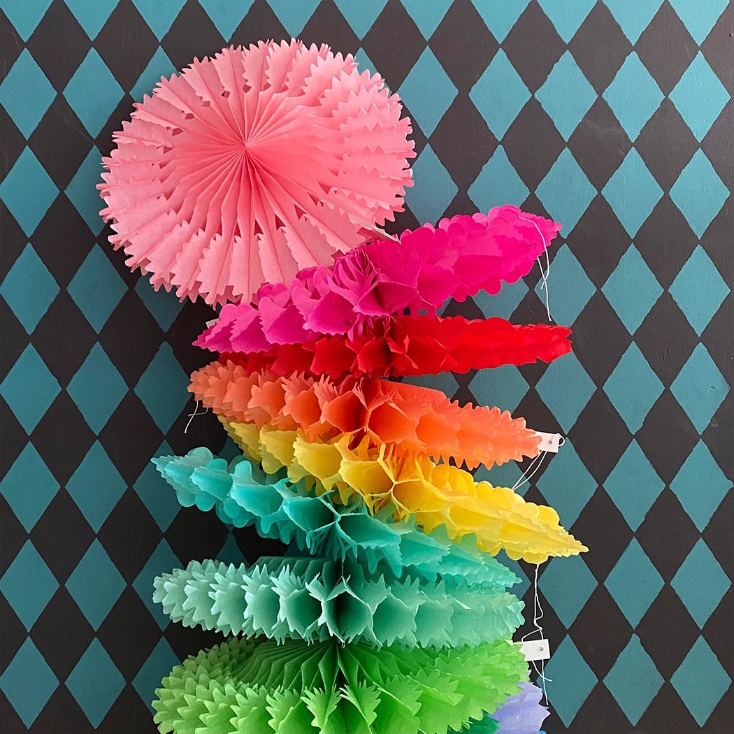Heliotique | Petra Boase Paper Fan - Red