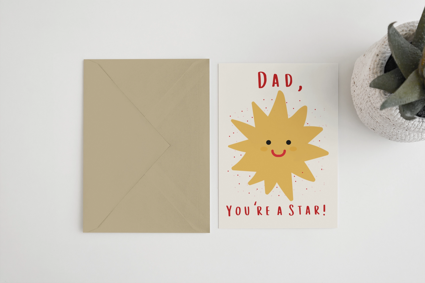 Heliotique Dad, You're A Star Card
