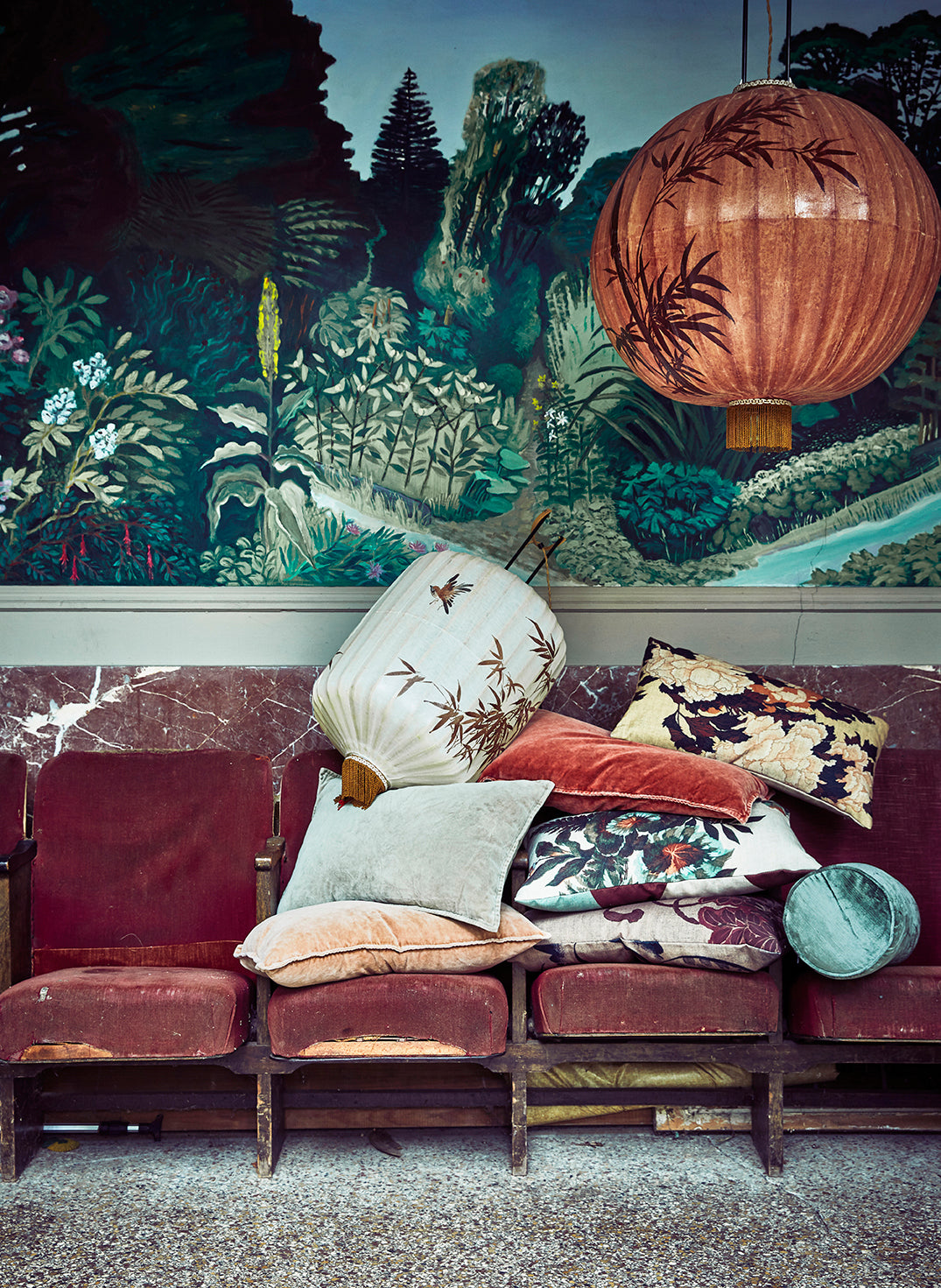 Heliotique Tokyo Cushion