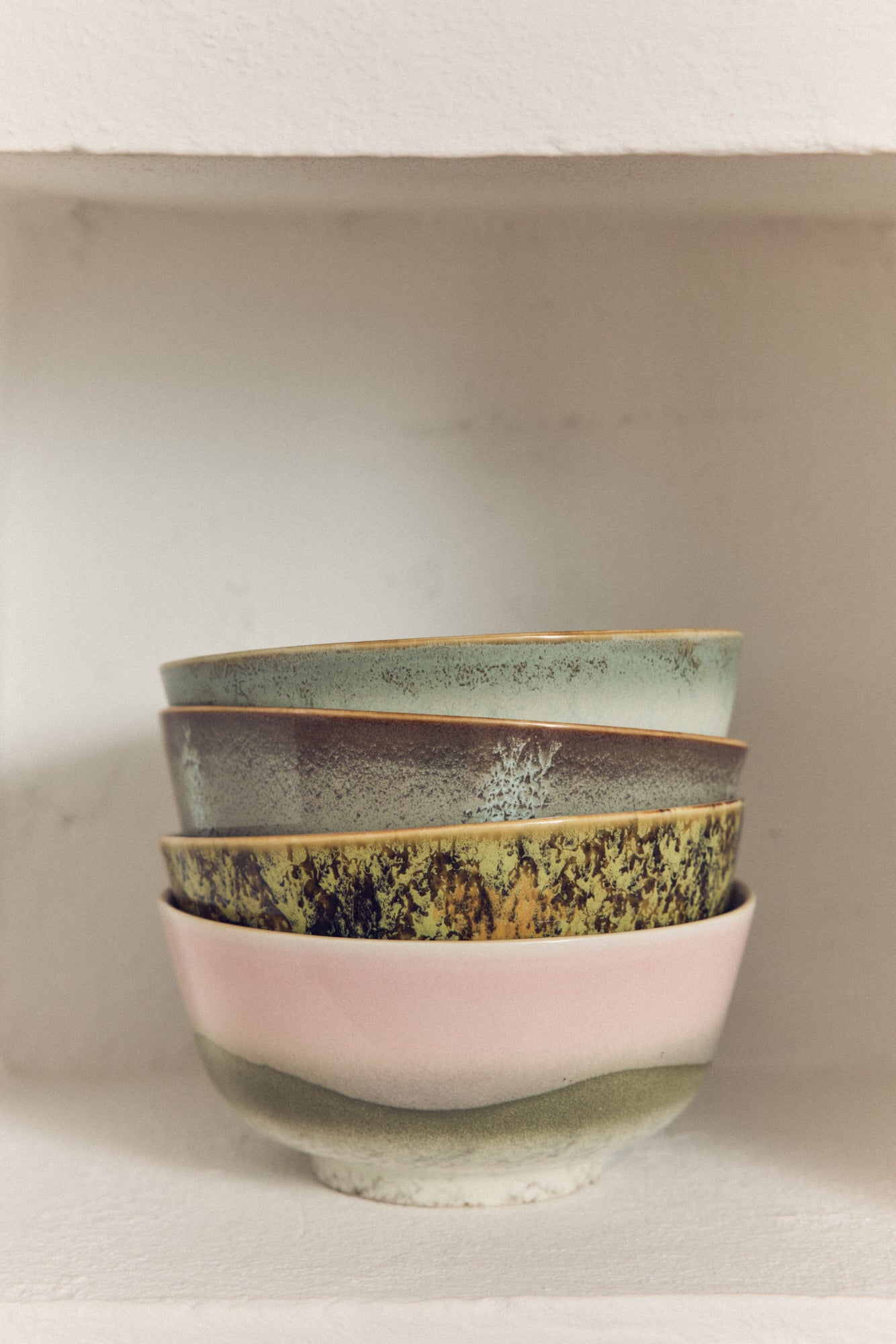 Heliotique | HKLIVING 70's Ceramic Ramen Bowls - Set of 2