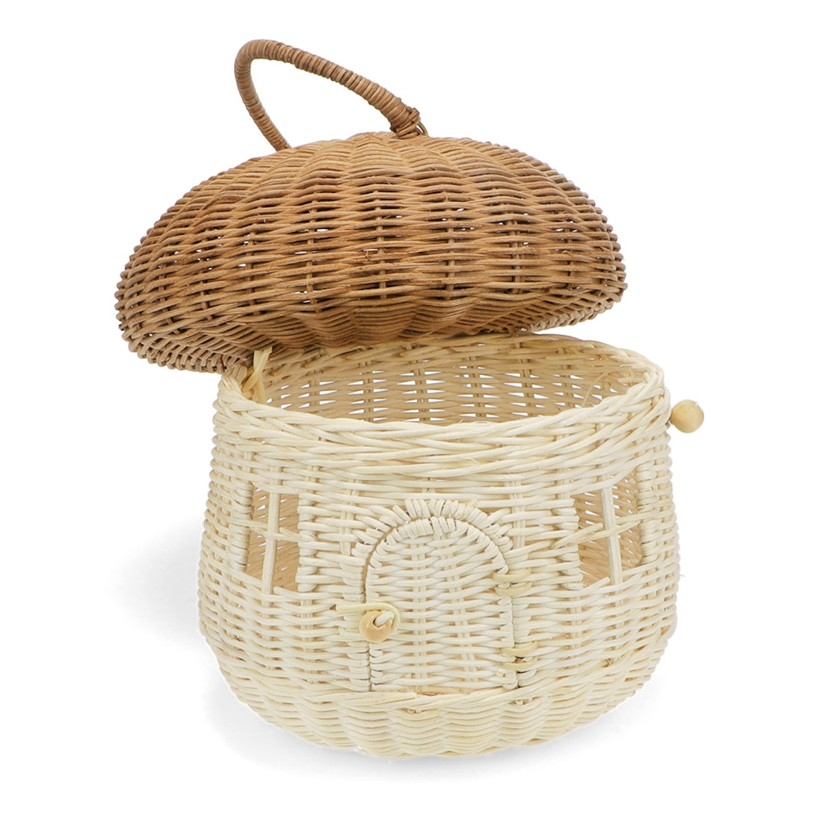 Heliotique Rattan Mushroom House