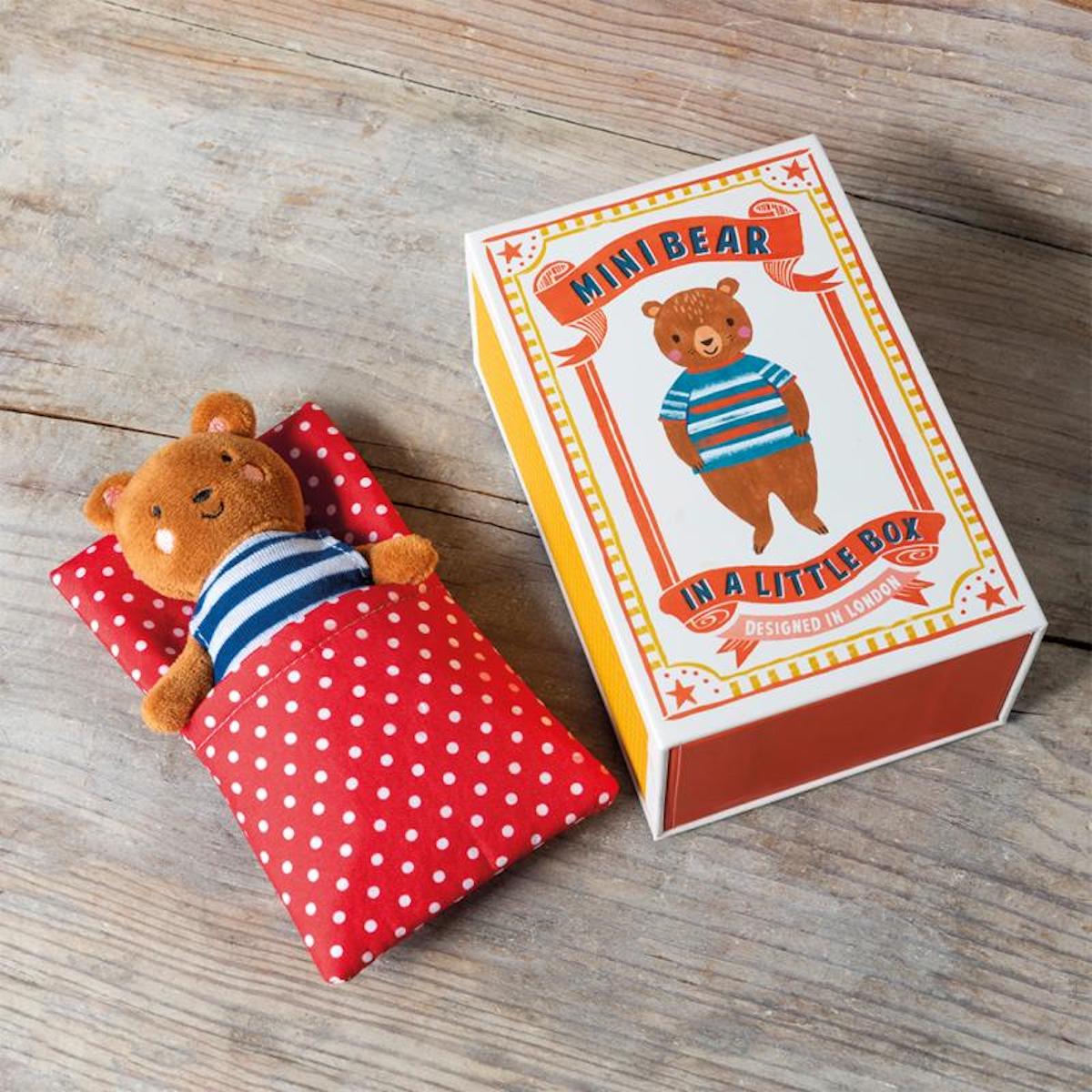 Heliotique Mini Bear In A Little Match Box