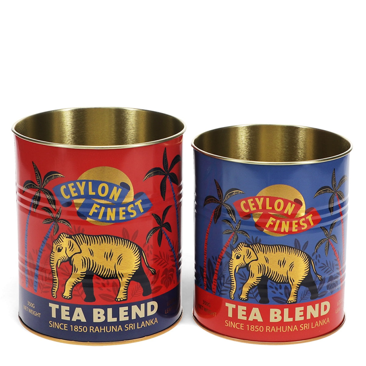 Heliotique | Rex London Retro Storage Tins (Set of 2) - Ceylon Finest