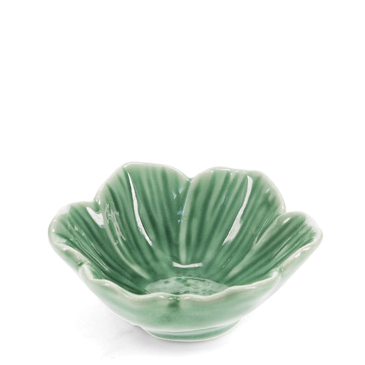 Heliotique Ceramic Flower Bowl 9cm - Green