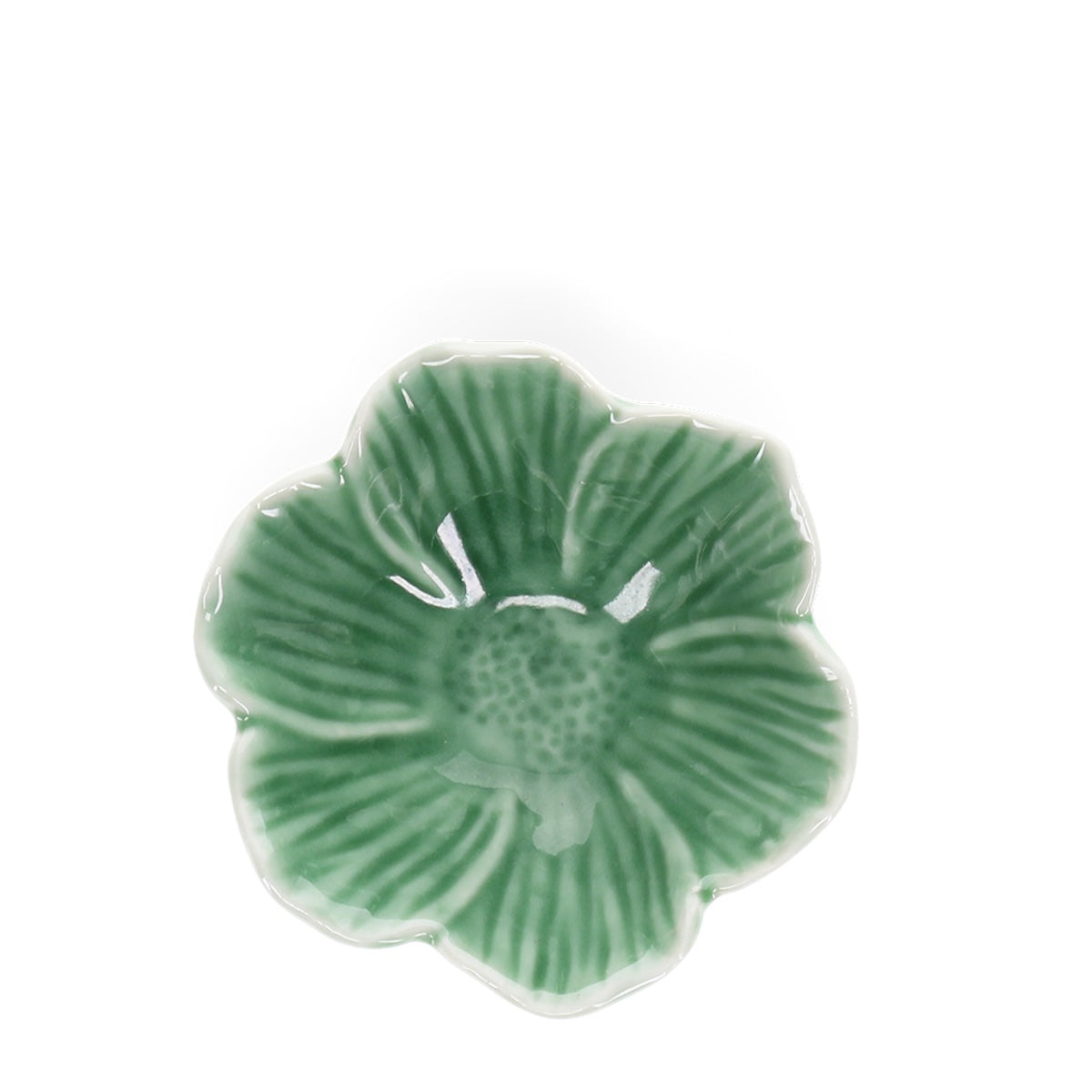 Heliotique Ceramic Flower Bowl 9cm - Green