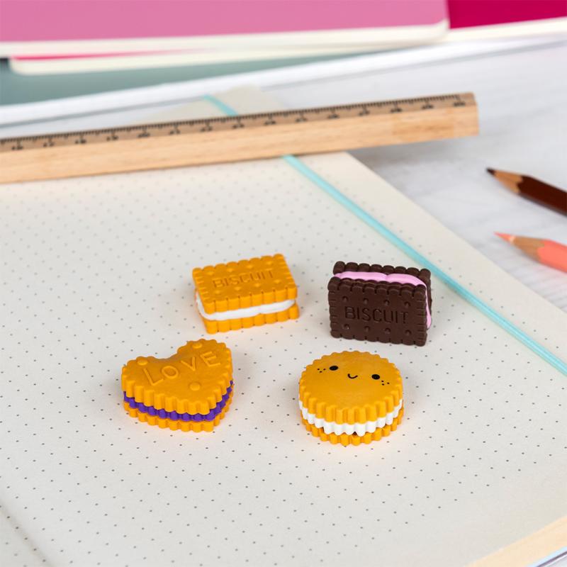 Heliotique | Rex London Set of Biscuit Erasers