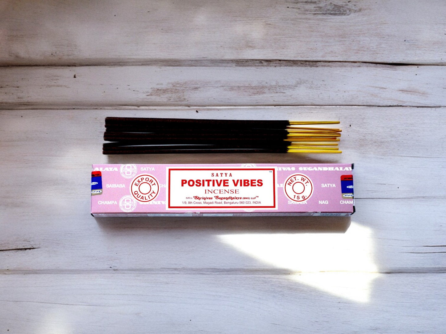 Heliotique Positive Vibes Nag Champa Incense Sticks