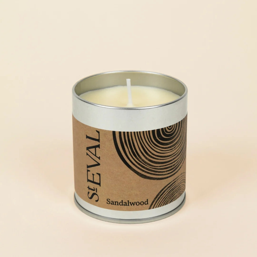 Heliotique | St Eval Sandalwood Scented Tin Candle