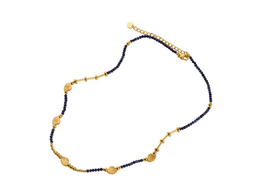 Heliotique Livia Beaded Shell Necklace