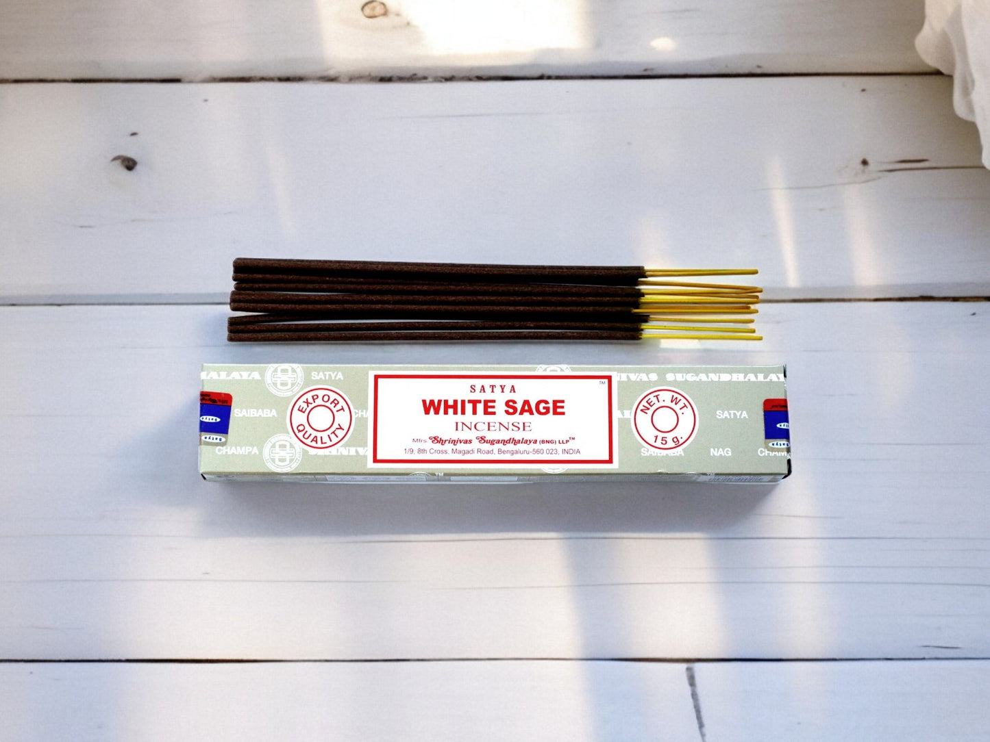 Heliotique White Sage Nag Champa Incense Sticks