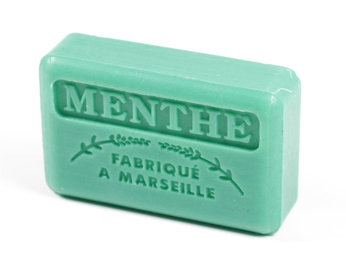 Heliotique Menthe (Mint) French Soap Bar