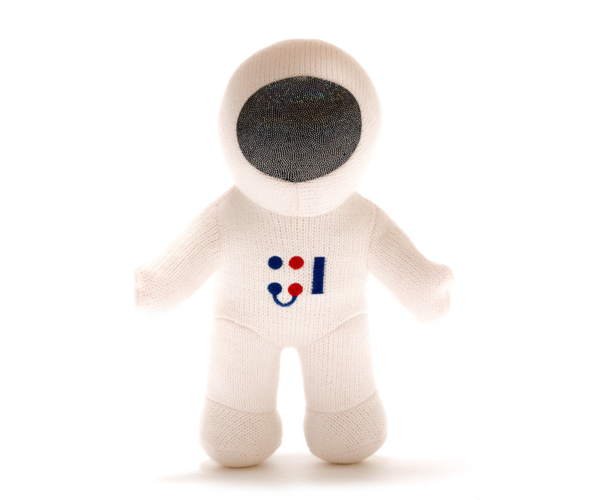 Heliotique | Best Years Knitted Astronaut Soft Toy