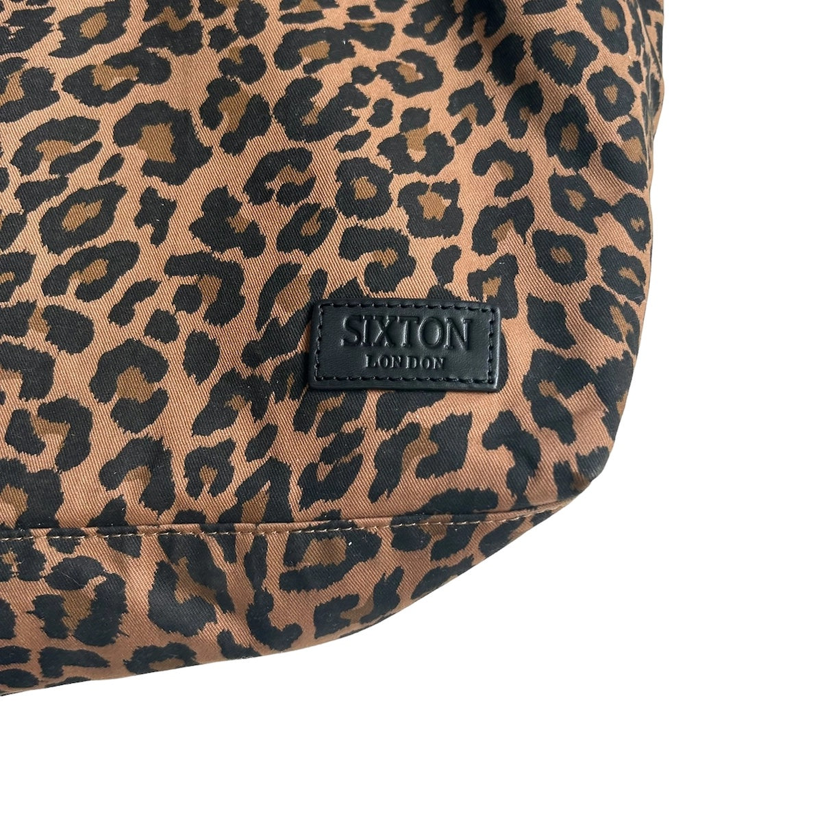 Heliotique | Sixton Animal Print Leopard Tote Bag - Brown
