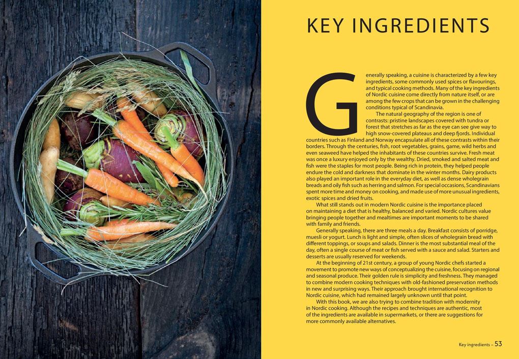Heliotique 'Scandinavia: Recipes and Ingredients' Book