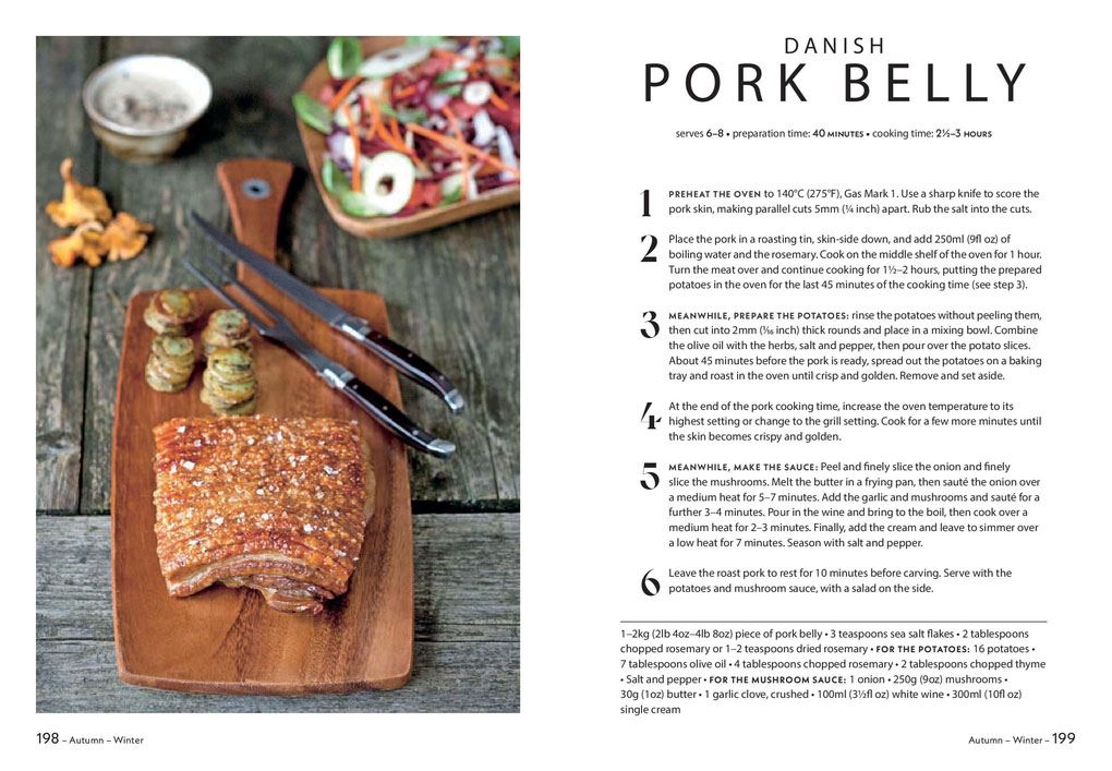 Heliotique 'Scandinavia: Recipes and Ingredients' Book