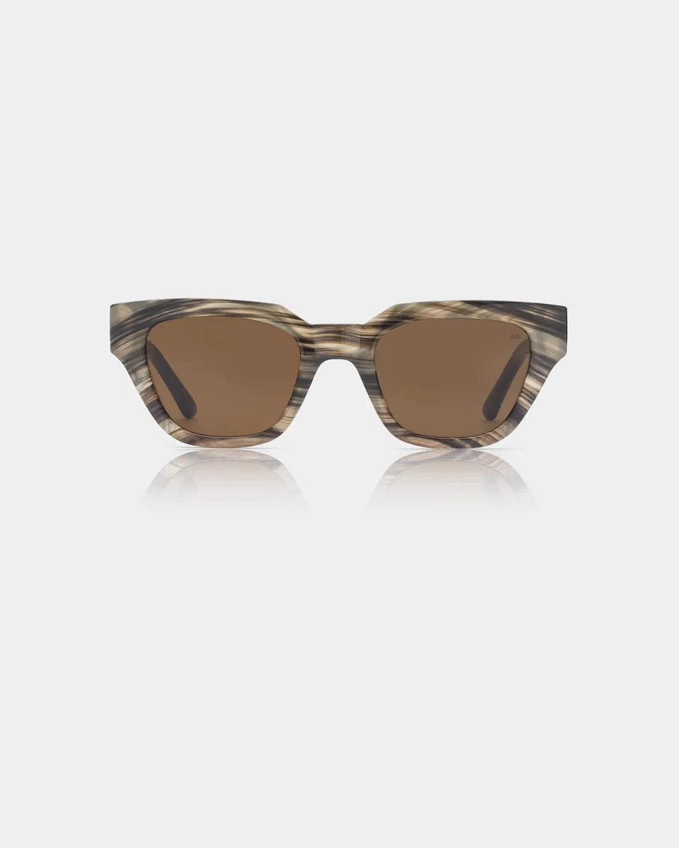 Heliotique Kaws Sunglasses - Striped Horn