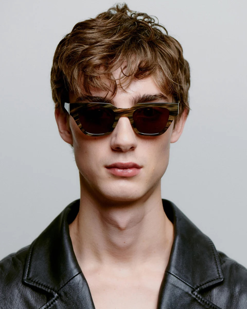 Heliotique Kaws Sunglasses - Striped Horn