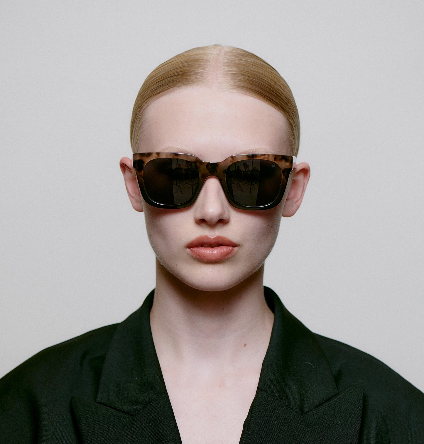 Heliotique Nancy Sunglasses - Coquina / Grey Transparent