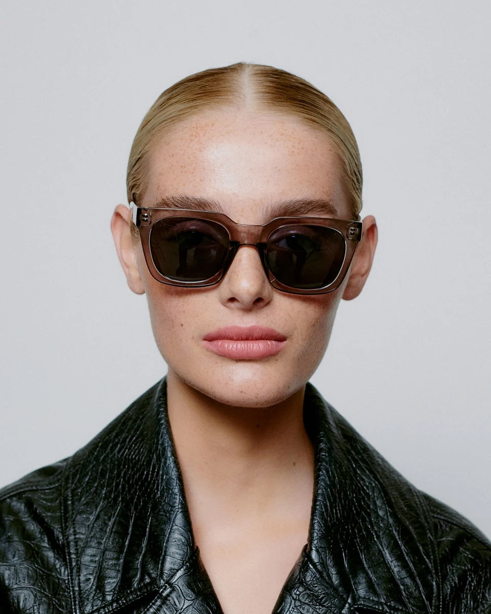 Heliotique Nancy Sunglasses - Grey Transparent