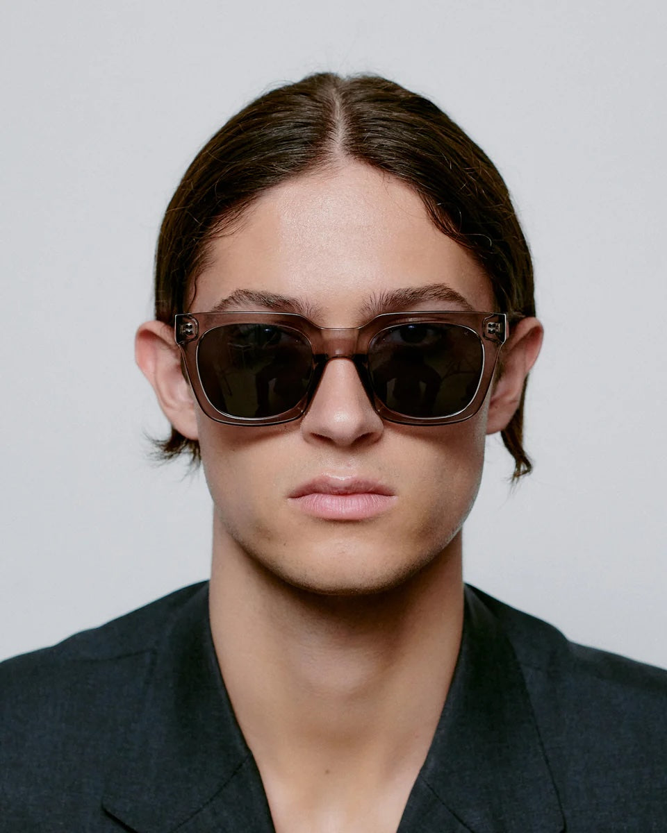 Heliotique Nancy Sunglasses - Grey Transparent