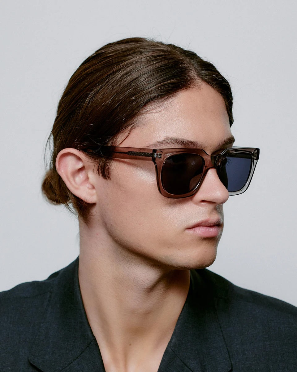 Heliotique Nancy Sunglasses - Grey Transparent