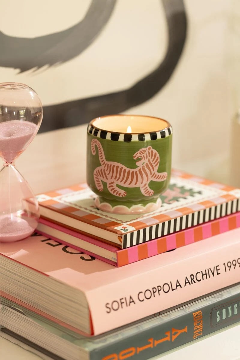 Heliotique A Dopo Tiger Candle - Black Cedar & Fig
