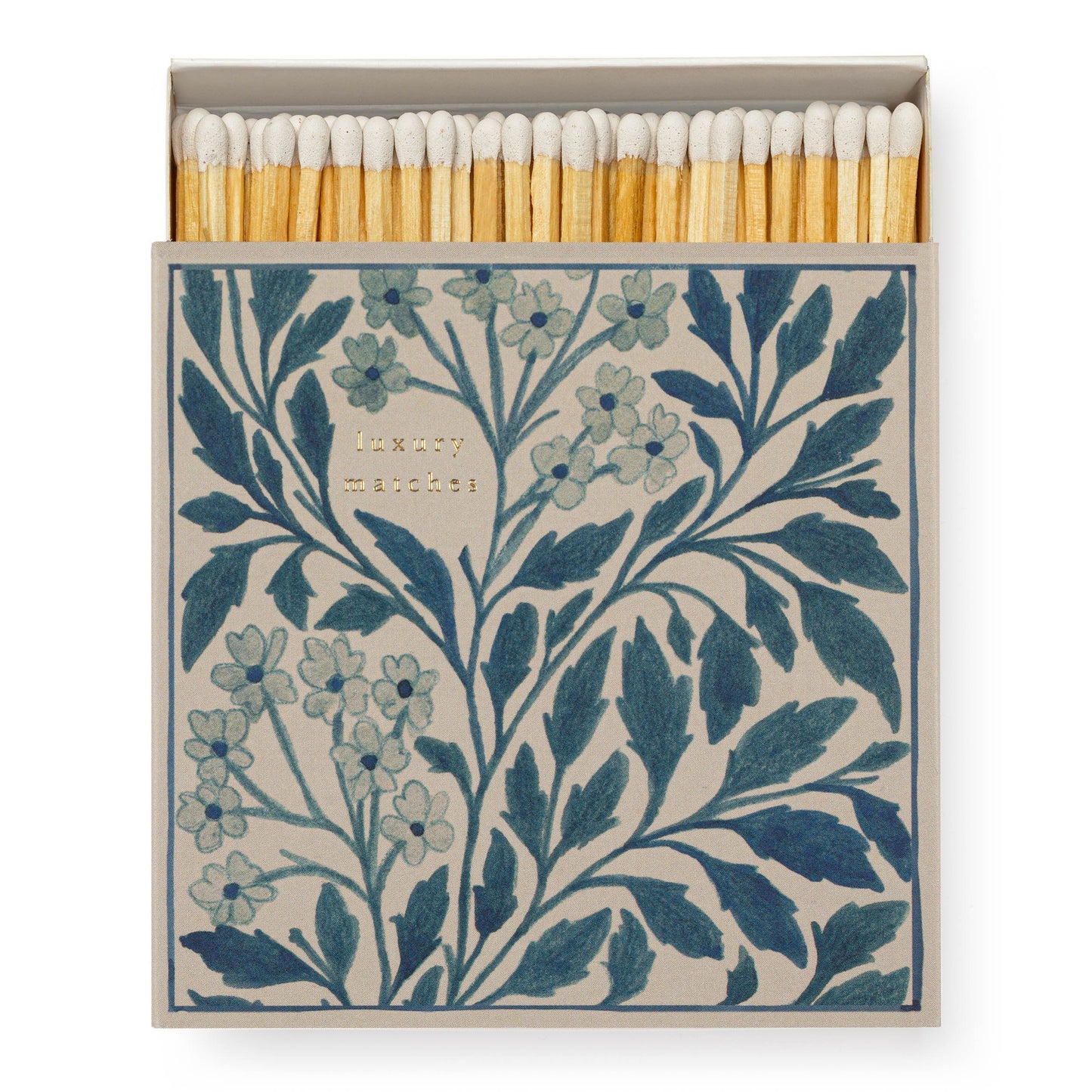 Heliotique | Archivist Gallery Blue Floral Luxury Matches