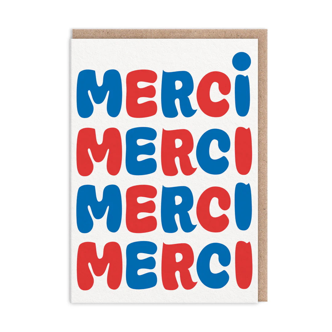 Heliotique | Ohh Deer Merci Merci Merci Card