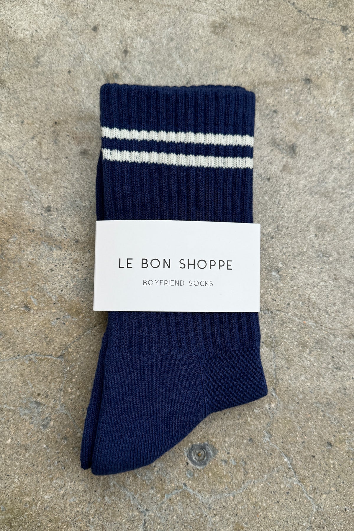 Heliotique | Le Bon Shoppe Boyfriend Socks - Navy