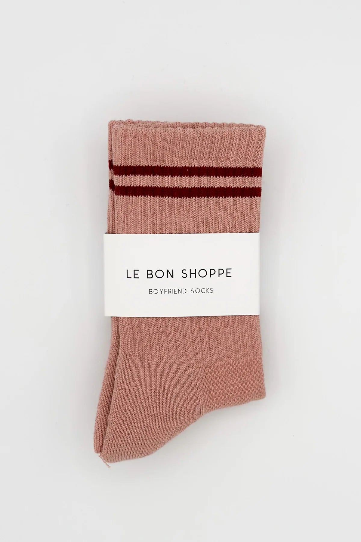 Heliotique | Le Bon Shoppe Boyfriend Socks - Vintage Pink