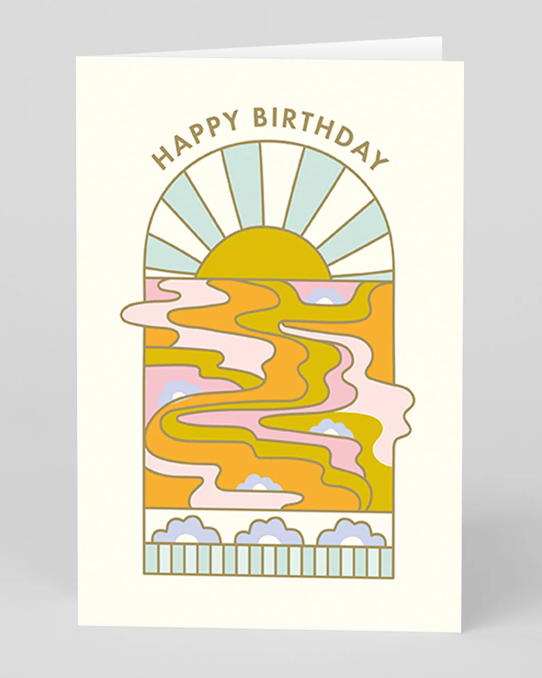 Heliotique | Ohh Deer Sunrise Birthday Card