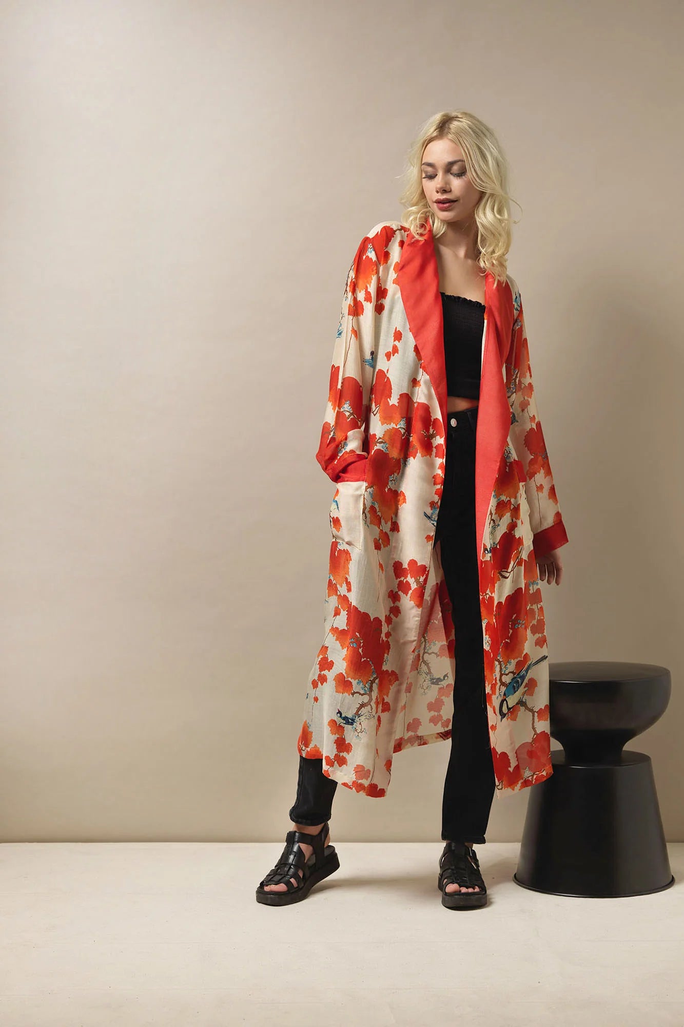 Heliotique Acer Gown - Red