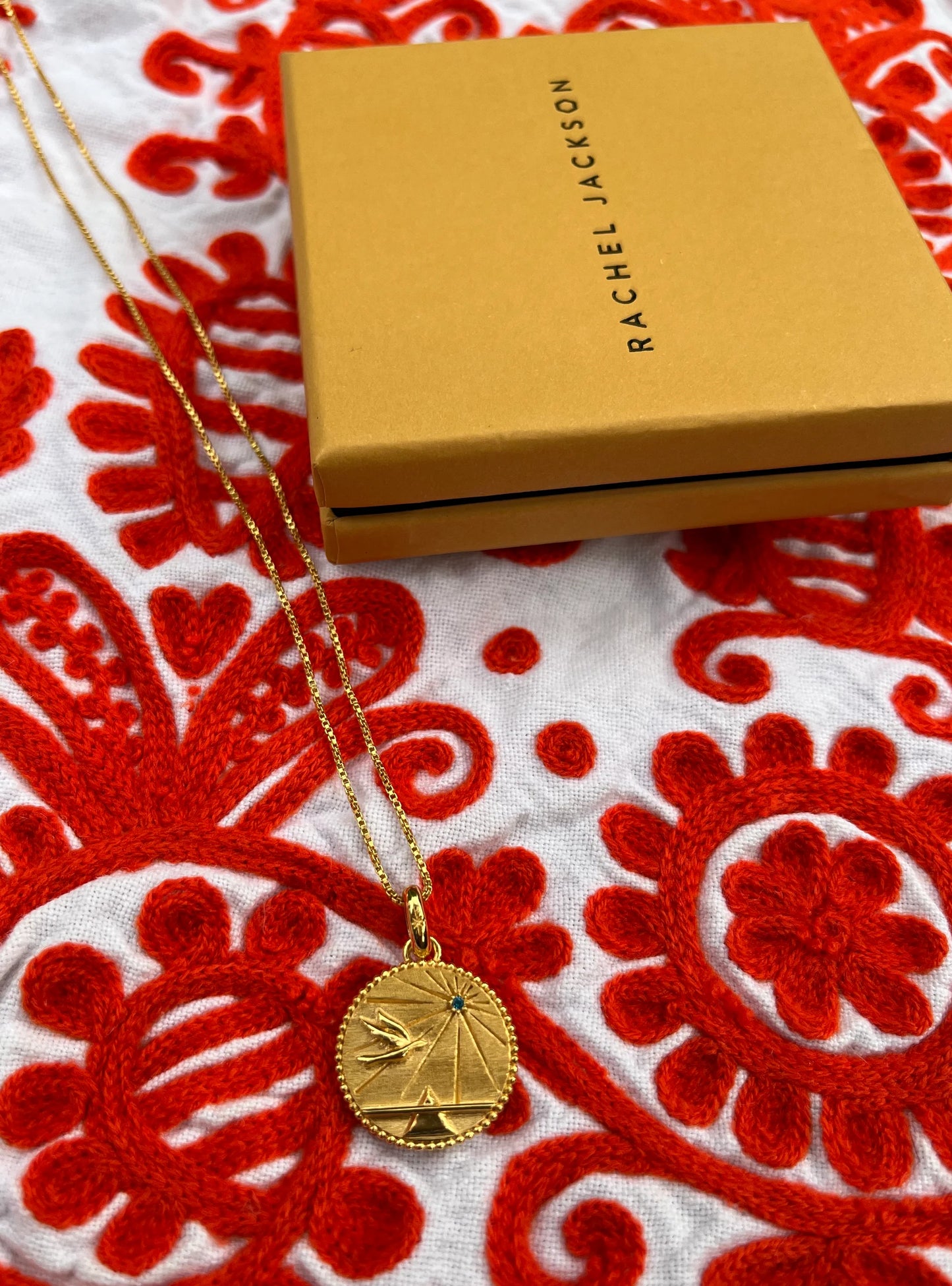 Heliotique | Rachel Jackson Elements Air Art Coin Necklace