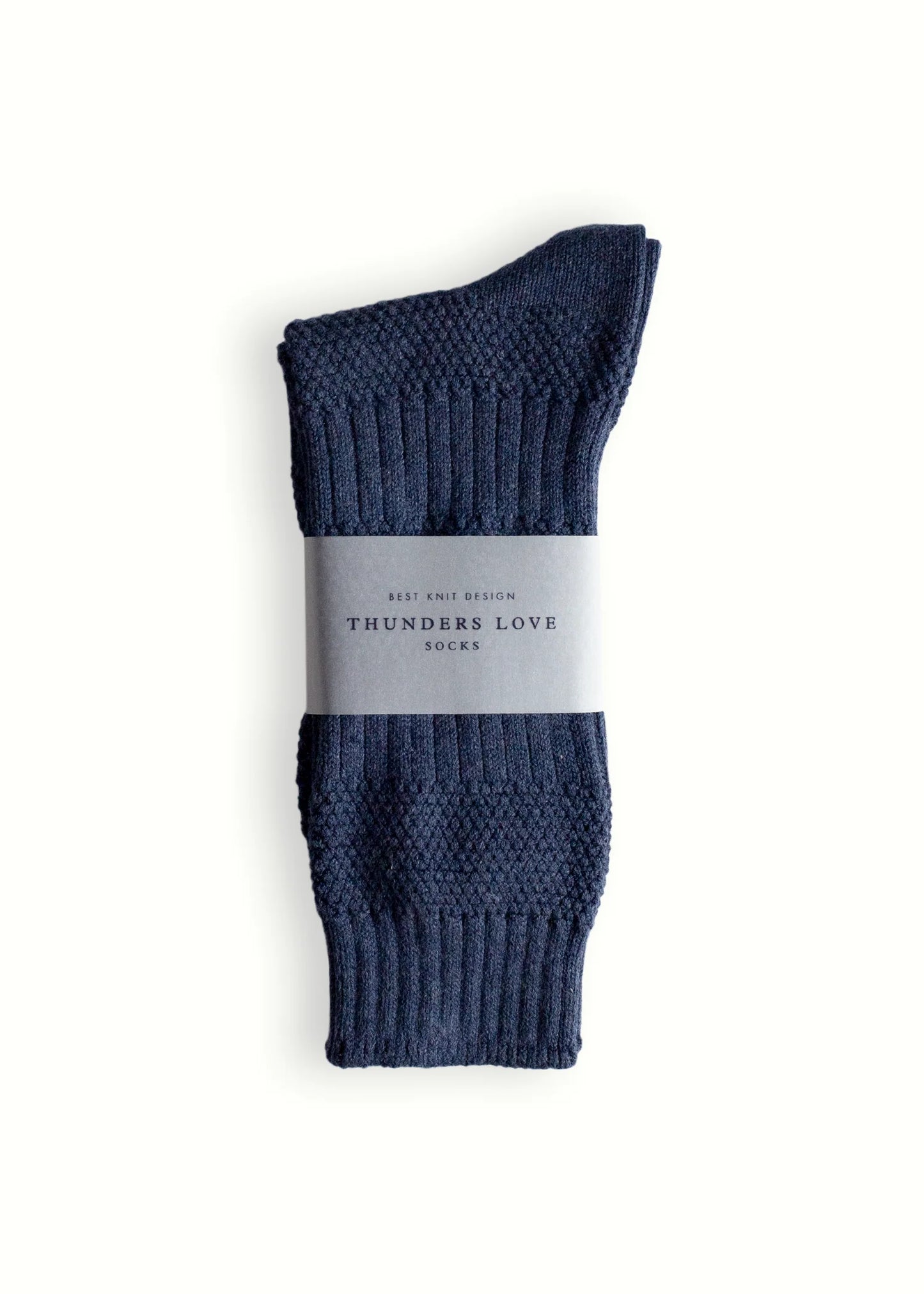 Heliotique | Thunders Love Link Socks - Canale Navy