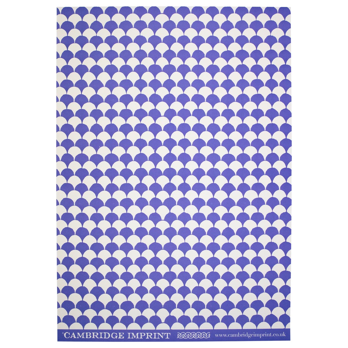 Heliotique Clamshell Gift Wrap - Ultramarine
