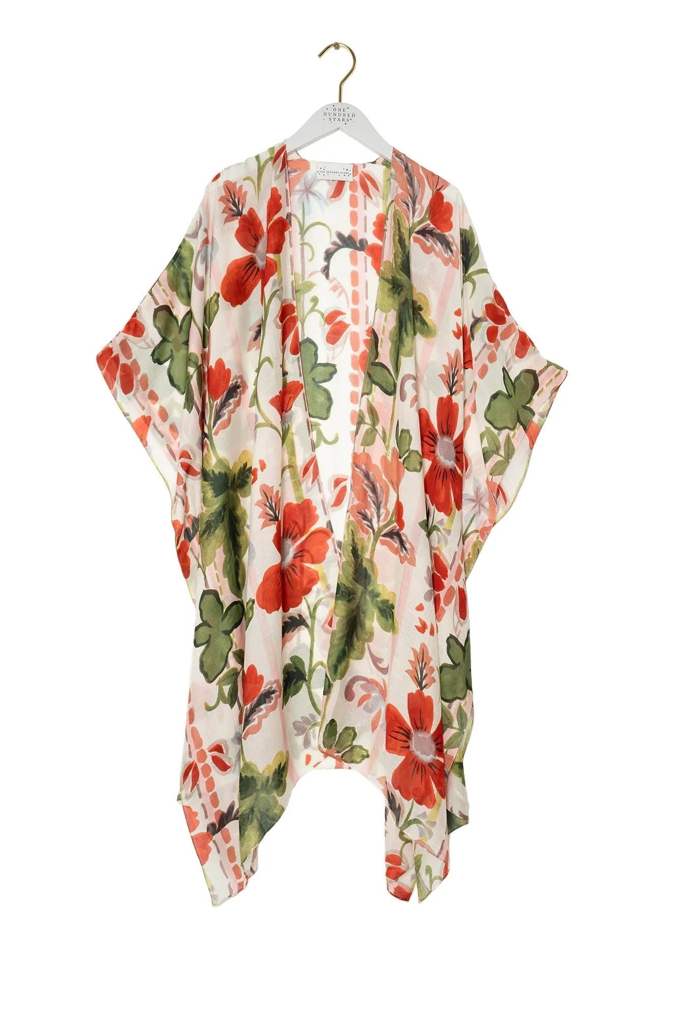 Heliotique | One Hundred Stars Poppy Red Throwover