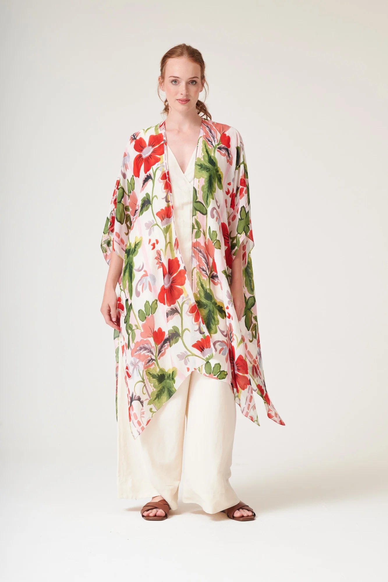 Heliotique | One Hundred Stars Poppy Red Throwover