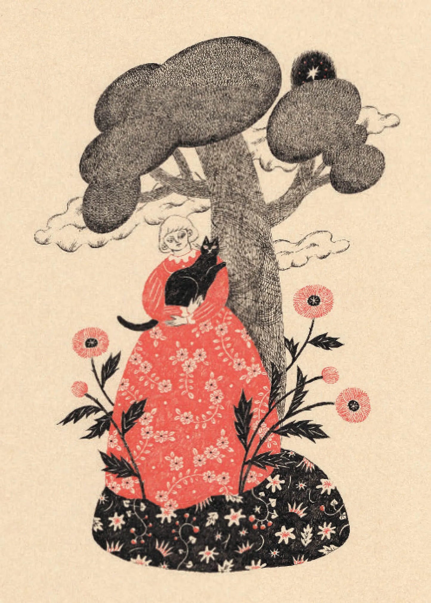 Heliotique Her Cat Card
