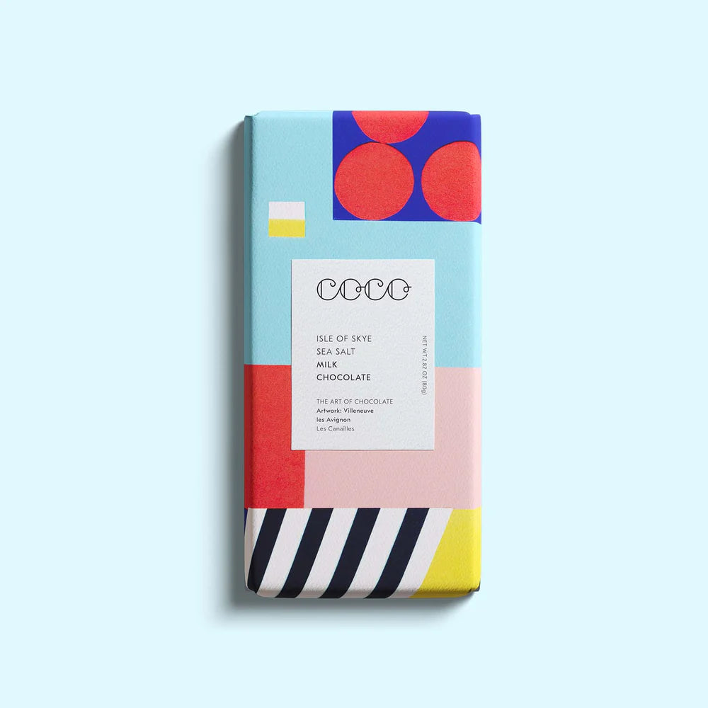 Heliotique Isle of Skye Sea Salt Milk Chocolate