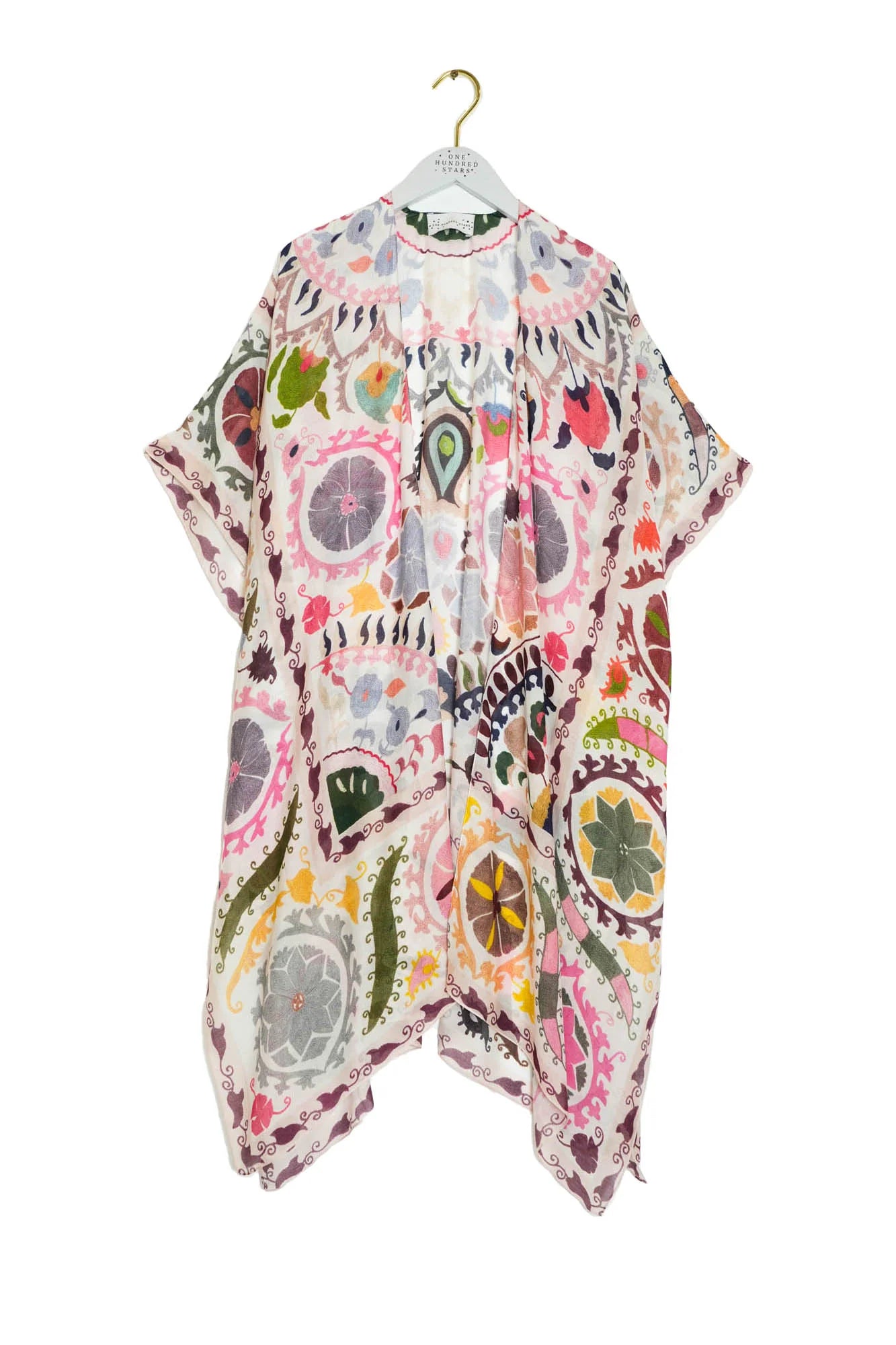 Heliotique | One Hundred Stars Susani Throwover - Pink