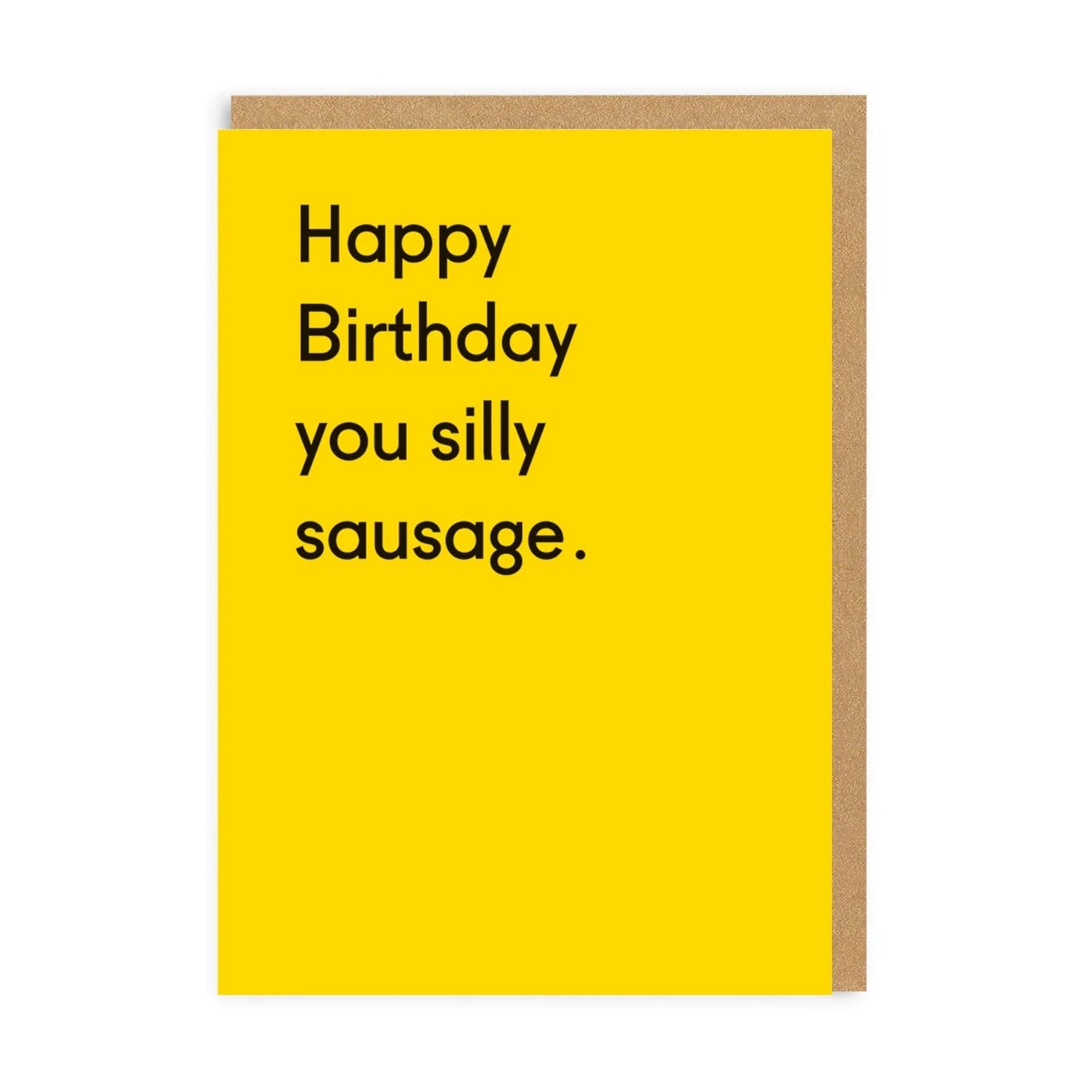 Heliotique Silly Sausage Birthday Card