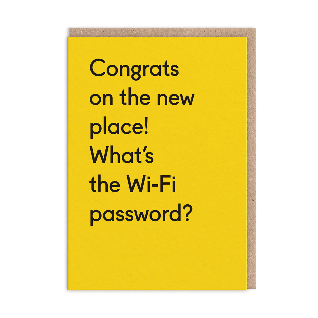 Heliotique | Ohh Deer What's The Wifi Password Card