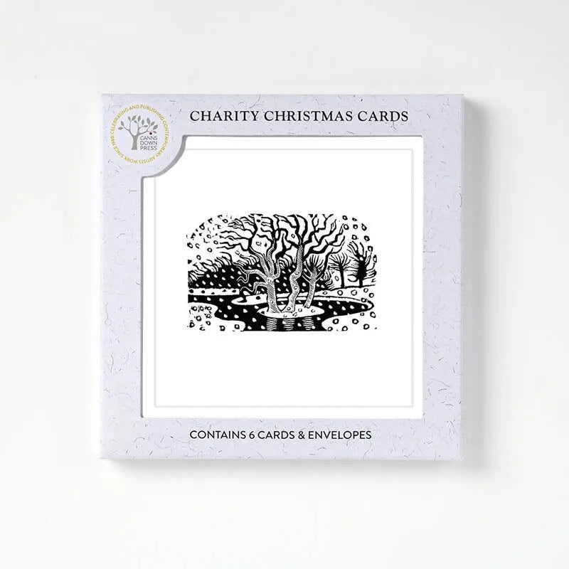 Heliotique Charity Christmas Card Pack - Snow Scene