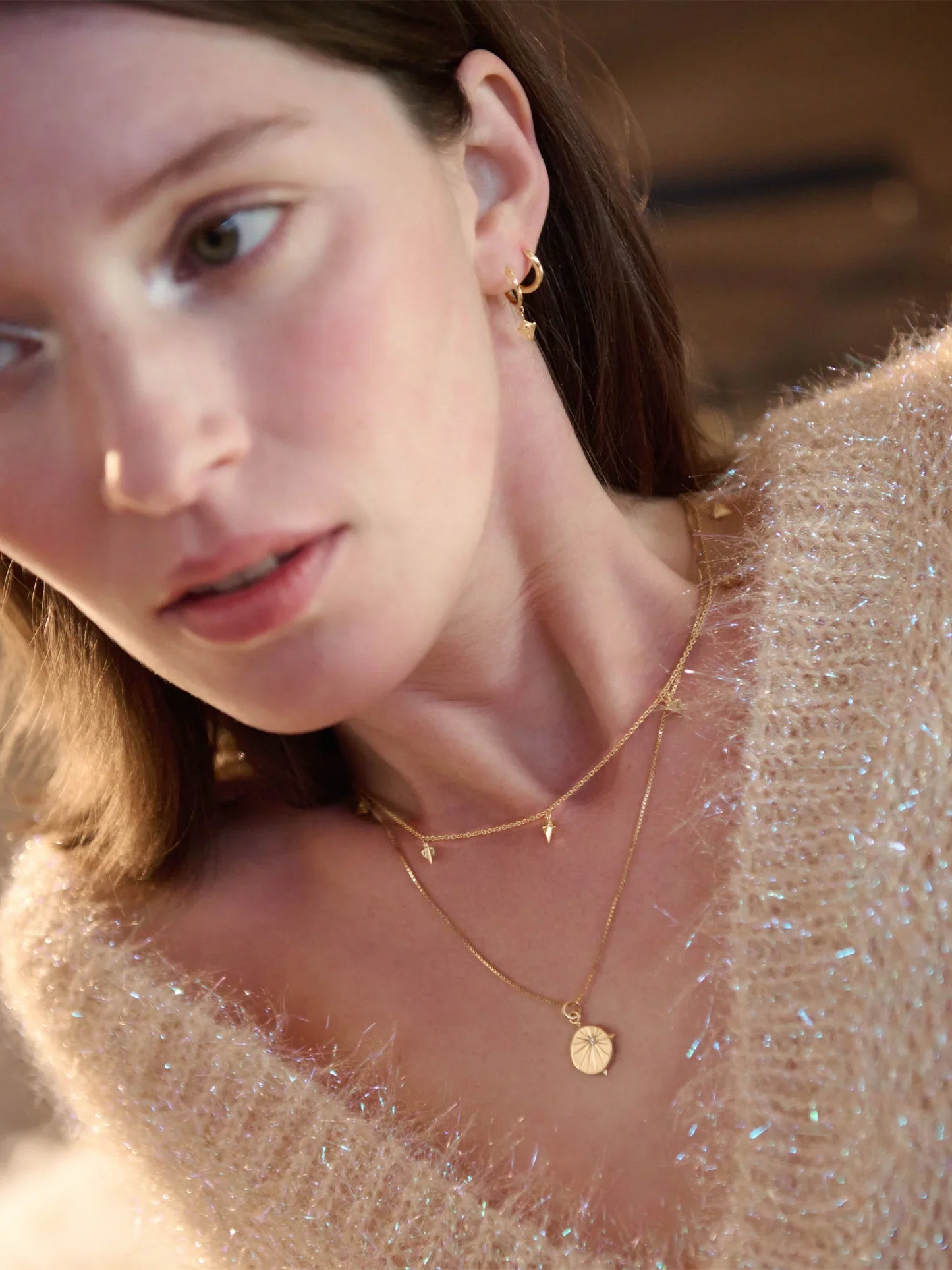 Heliotique | Rachel Jackson North Star Necklace - Gold