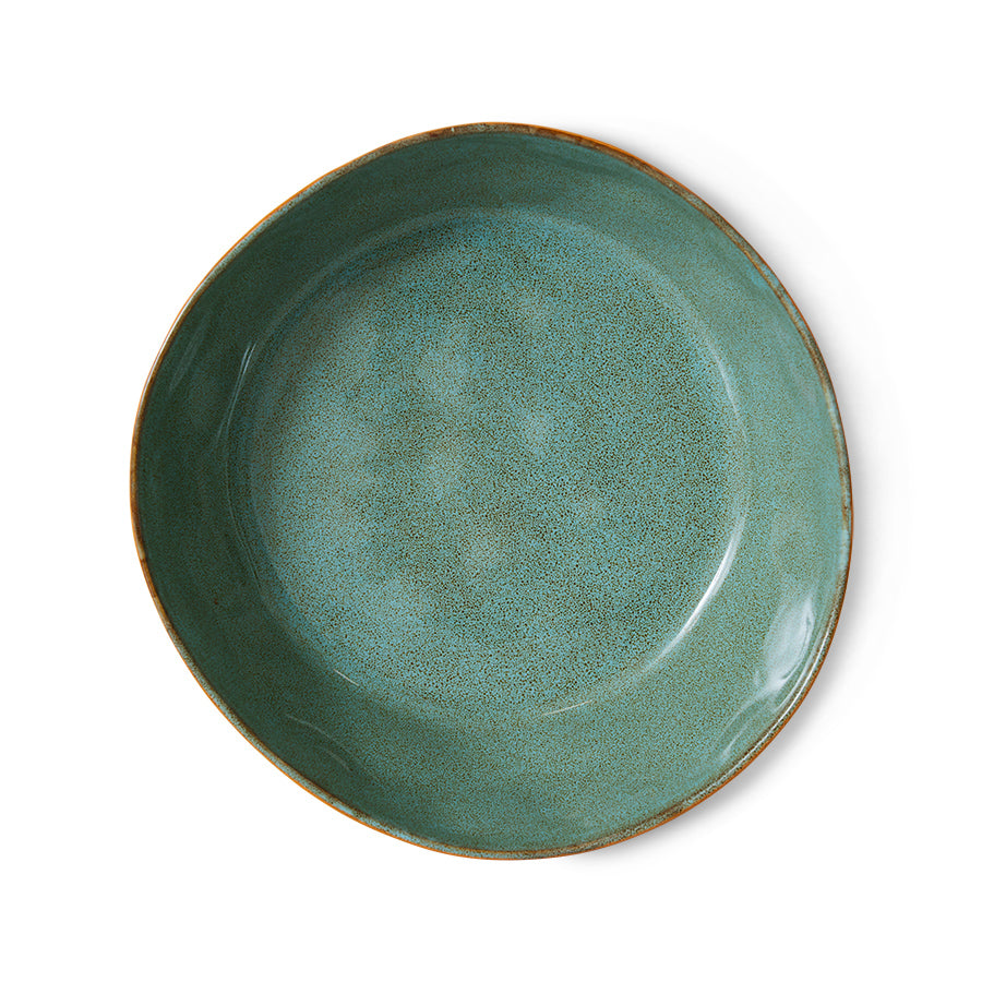 Heliotique | HKLIVING 70's Ceramic Pasta Bowls - Set of 2