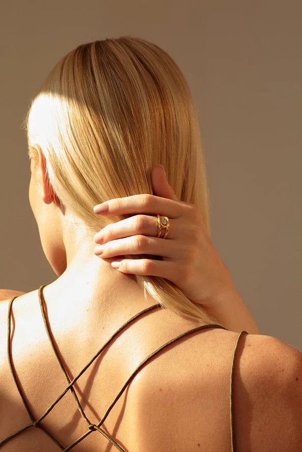 Heliotique | Shyla Anya Ring - Clear