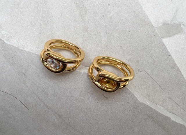 Heliotique | Shyla Anya Ring - Clear