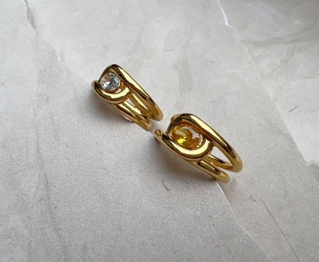 Heliotique | Shyla Anya Ring - Clear